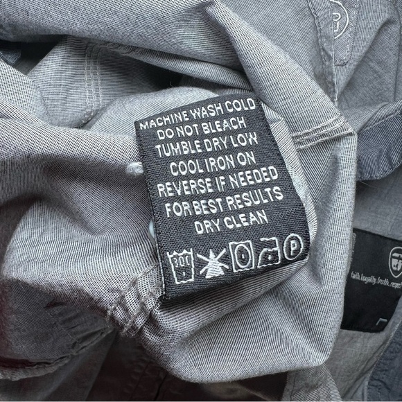 FLTR - Faith Loyalty Truth Respect Long Sleeve Button Up 100% Cotton - Picture 6 of 6